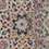Vintage Kashan 1 Round Blue